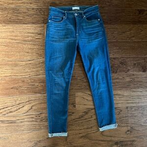 LOFT Blue Ankle Jeans